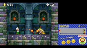 New Super Mario Bros.U DS 2021 World 1 Acorn Plains (100%) Walkthrough Part 1 NSMBDS Hack
