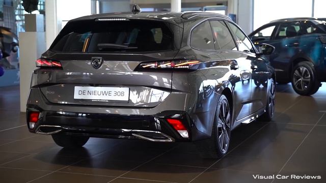 2022 Peugeot 308 SW (130hp) - Sound & Visual Review! смотреть онлайн