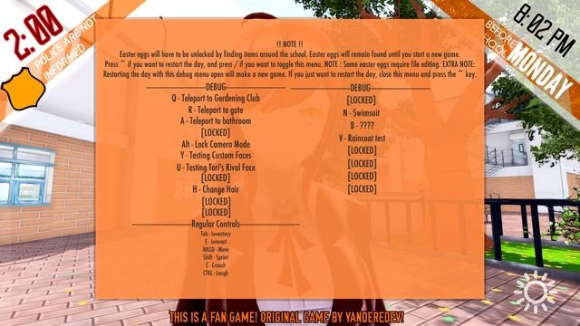 Playing Watashi No Mono (2018 build, July 3th) • SchoolSim Gamer смотреть онлайн