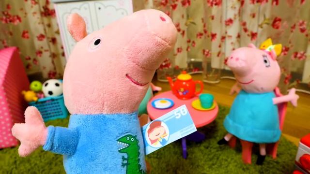 Peppa Pig Family Play Toy Supermarket & Grocery Shopping.