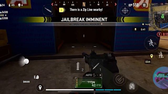 Warzone Mobile High Graphics iPhone 15 Pro Max 4K смотреть онлайн