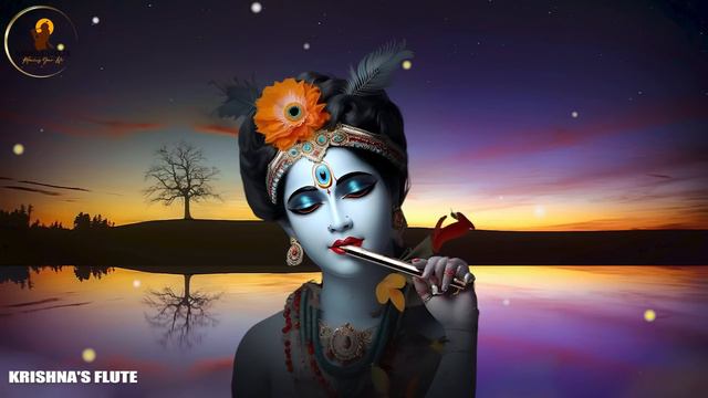 Krishna Flute || Morning Sunset Flute || Relaxing Music for Meditation смотреть онлайн