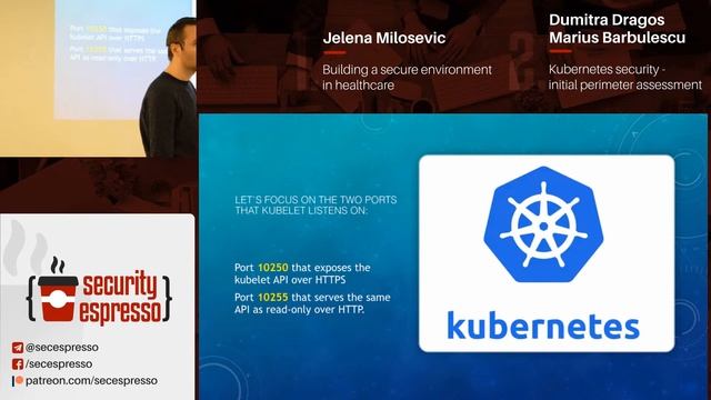 Dumitra Dragos, Marius Barbulescu - Kubernetes security смотреть онлайн