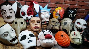 Моя коллекция масок из Игр и Фильмов за 2020-2021 год