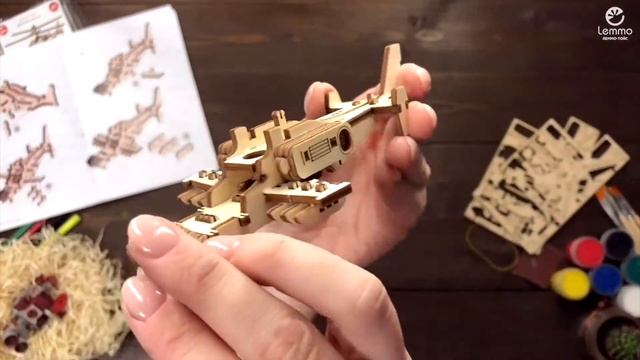 Как собрать вертолет "АКУЛА" Lemmo-toys смотреть онлайн