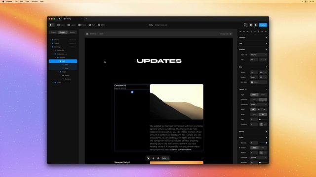 Framer Tutorial: Sticky Scrolling