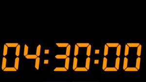 Секундомер - 9 часов (девять часов)   Stopwatch - 9 hours (nine hours)