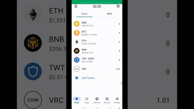 HOW TO CREATE ACCOUNT ON VRC COIN NETWORK | VRC COIN NETWORK PE ACCOUNT KAISE BANYE | TRUST WALLET смотреть онлайн