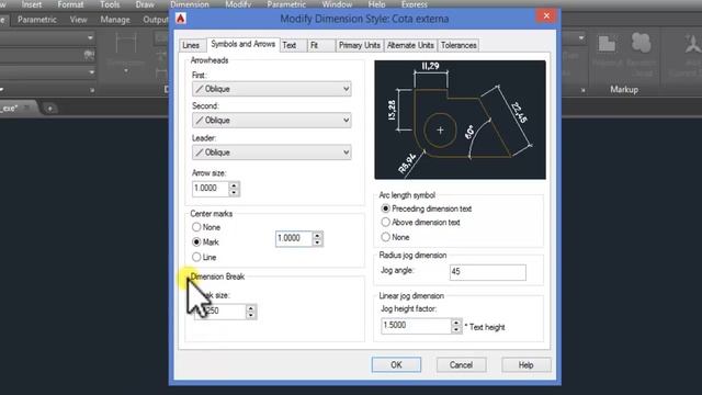 | AULA 08 | AUTOCAD 2015 | CONFIGURAÇÃO E CRIAÇÃO DO ESTILO DE COTA смотреть онлайн