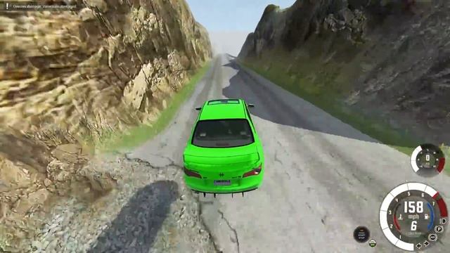 NO ENGINE & LOW GRAVITY Mountain Race in BeamNG Drive Mods! смотреть онлайн