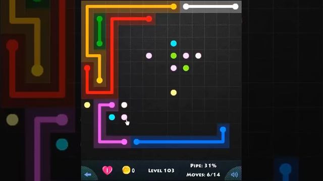flow game facebook - jumbo pack level 103 Connect the dots смотреть онлайн