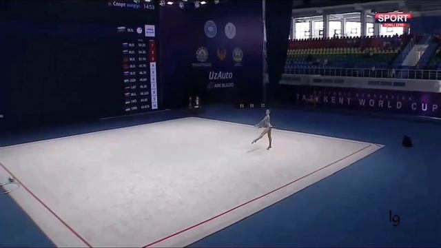 Ekaterina Fetisova Hoop AA Qualifications World Cup Tashkent 2021 смотреть онлайн