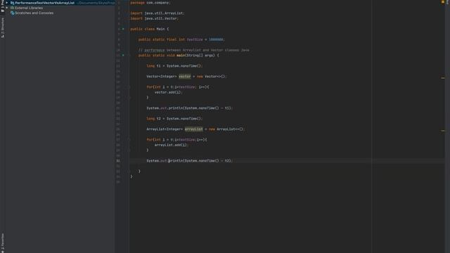 ArrayList vs Vector (Performance Benchmark) смотреть онлайн