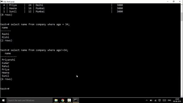 PostgreSql Tutorial 8 - WHERE Clause and Comparison Operators смотреть онлайн