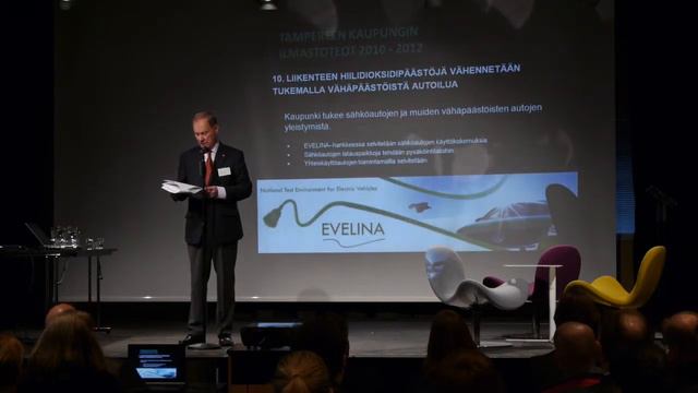 Pormestari Timo P. Niemisen avajaispuhe ECO2 seminaarissa смотреть онлайн