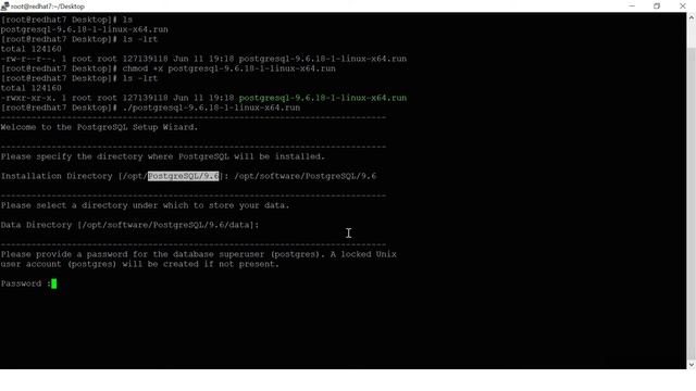 PostgreSQL Installation on Red hat Linux with EDB method смотреть онлайн