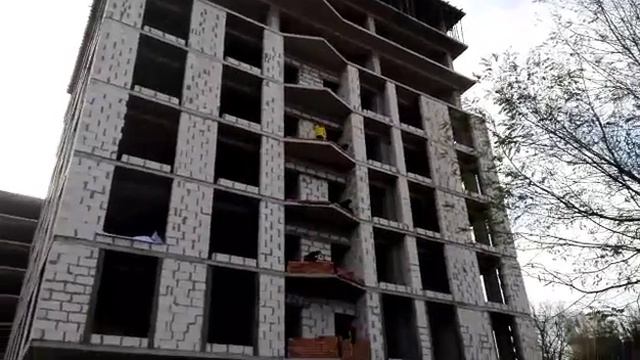 Кладка балконов общего пользования из кирпича