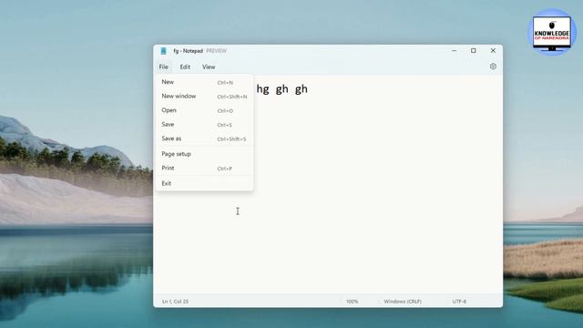 Notepad New Update windows 11 (2022) смотреть онлайн