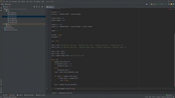 Pygame Tutorial | 2021 Python tutorial | Platform game build
