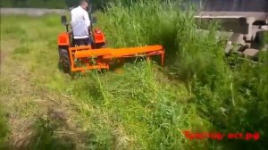 Косилка роторная на минитрактор