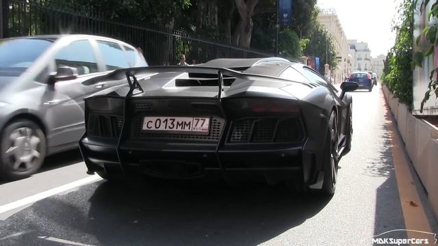 Timati's Lamborghini Aventador LP1600-4 Mansory Carbonado GT Driving in Monaco смотреть онлайн