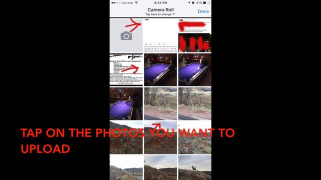 How to: Upload photos from iPhone/iPad to facebook смотреть онлайн