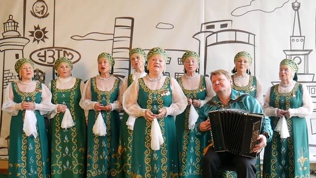 Народный хор ветеранов «Уральские самоцветы» - «Девичья вечерняя» смотреть онлайн