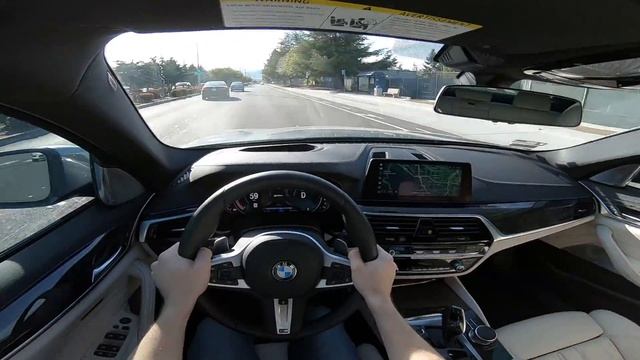 BMW 530e G30 2018 (Plug-in Hybrid) — POV Driving / Driving In Various Modes