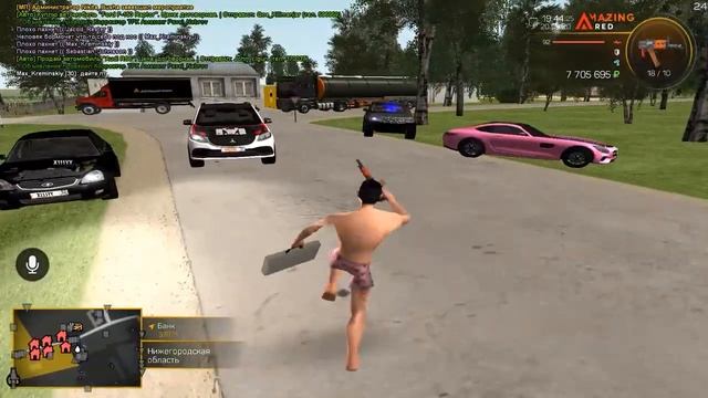 КАК МЫ НАПАЛИ НА АРМЕЙКУ! AMAZING RP! DRAIZ смотреть онлайн