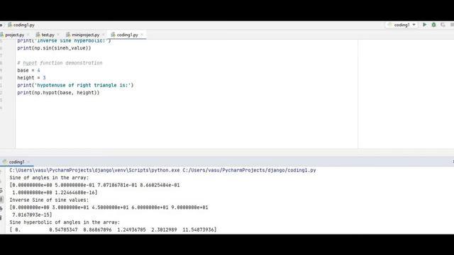 Numpy operiations and Universal Functions in TELUGU|Numpy Ufunc|Python tutorial for beginners смотреть онлайн