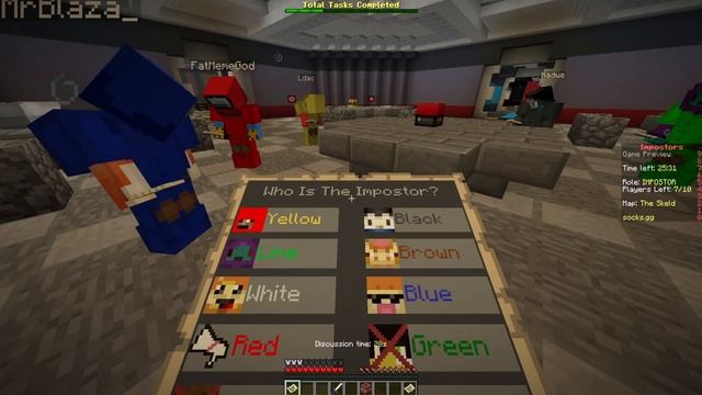 I use INVISBILITY in minecraft among us to win смотреть онлайн