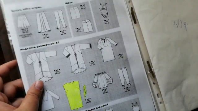 КАК ХРАНИТЬ ВЫКРОЙКИ!? смотреть онлайн