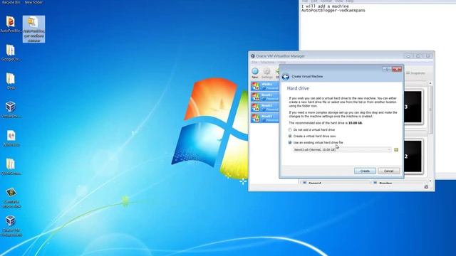 How to Add Machine Virtualbox via vdi file смотреть онлайн