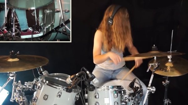 I Was Made For Lovin' You (KISS); drum cover by Sina