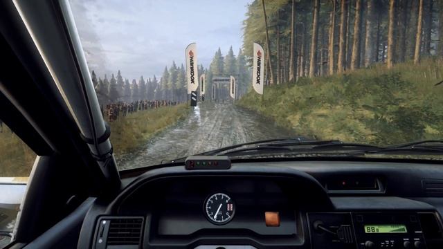 Dirt Rally 2.0 - Ford Escort RS Cosworth Rally Wales Wet смотреть онлайн