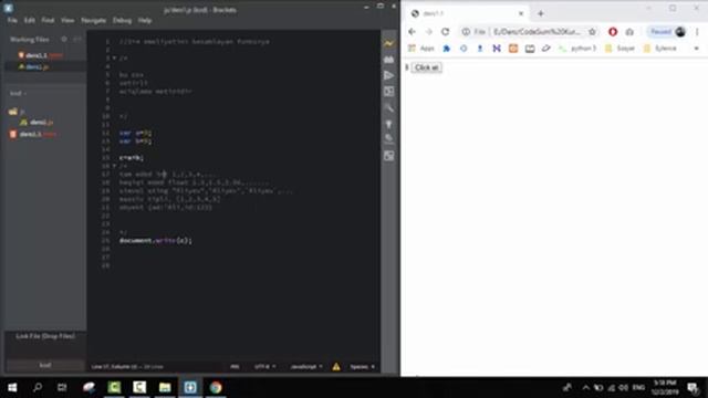 DƏRS-1.0 (JAVASCRİPT & ECMASCRİPT-6) смотреть онлайн