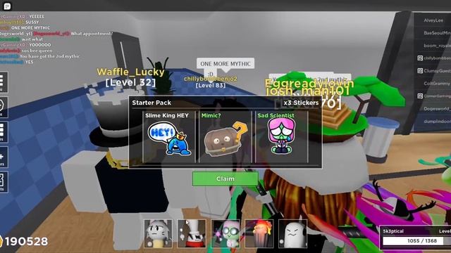 [Part 2] Unboxing Everything In Sticker Pack And Brick Crate! (Stream Rewind) || Roblox Tower Heroe смотреть онлайн