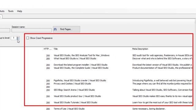 Visual SEO Studio tutorials: Folder View смотреть онлайн
