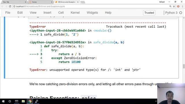 Cùng học Python - xử lý lỗi смотреть онлайн