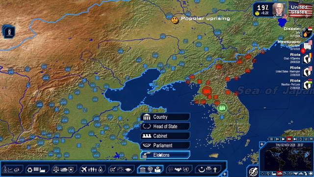 War With China - USA Part 17 Geopolitical Simulator 4 Power & Revolution 2023 смотреть онлайн