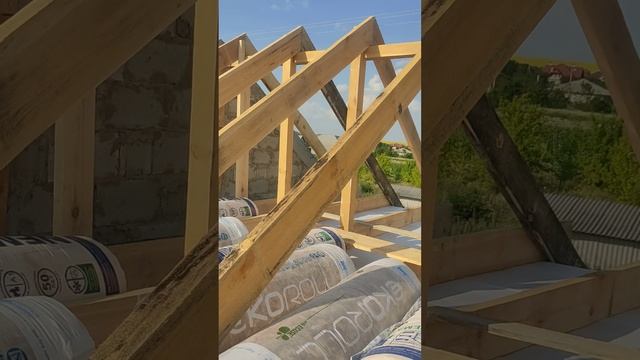 Возведение крыши второй этап! смотреть онлайн