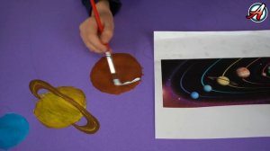 Как нарисовать Планеты Солнечной Системы ? красками | Урок рисования для детей от Супер Алекса