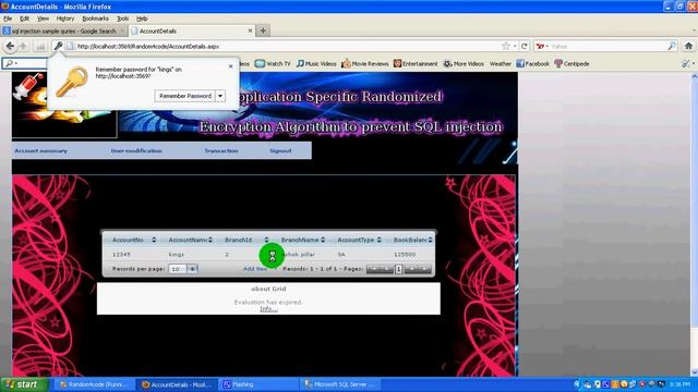 Random4:An Application Specific Randomized Encryption Algorithm To Prevent SQL Injection смотреть онлайн