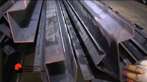 Изготовление каркаса цельносварного блок-контейнера "Строитель"