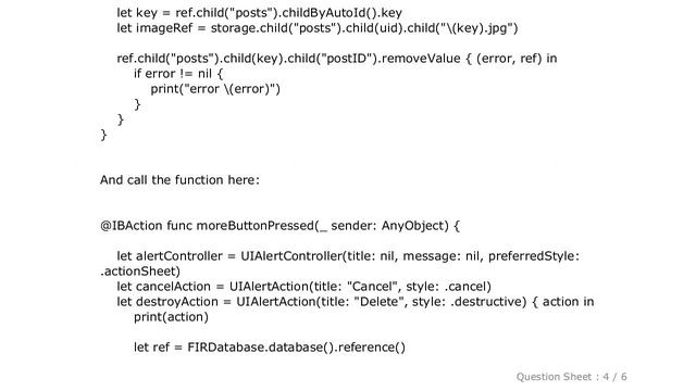 iOS : How to delete a child from Firebase (Swift) смотреть онлайн