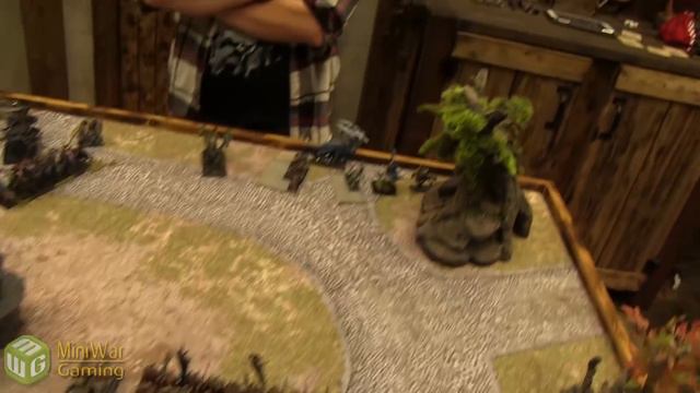 Warriors of Chaos vs Dark Elves Warhammer Fantasy Battle Report - Old World Wars Ep 179 смотреть онлайн