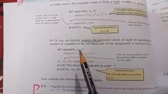 Returning value from function | Part 2 | Class- 12 | Python смотреть онлайн