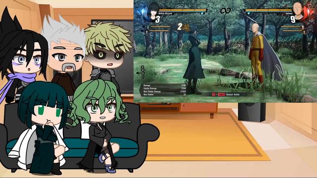 Some S class heroes react to Saitama VS Psychic Sisters || Gacha Club || смотреть онлайн