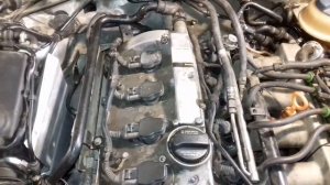 Работа двигателя VW passat B5+, 1.8t, AWM