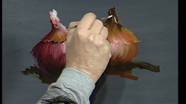 The Beauty of Oil Painting, Series 1, Episode 22 " Onion Still Life " смотреть онлайн